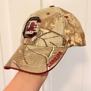 47 Brand x Realtree South Carolina Gamecocks Camo Adjustable Hat Baseball Cap